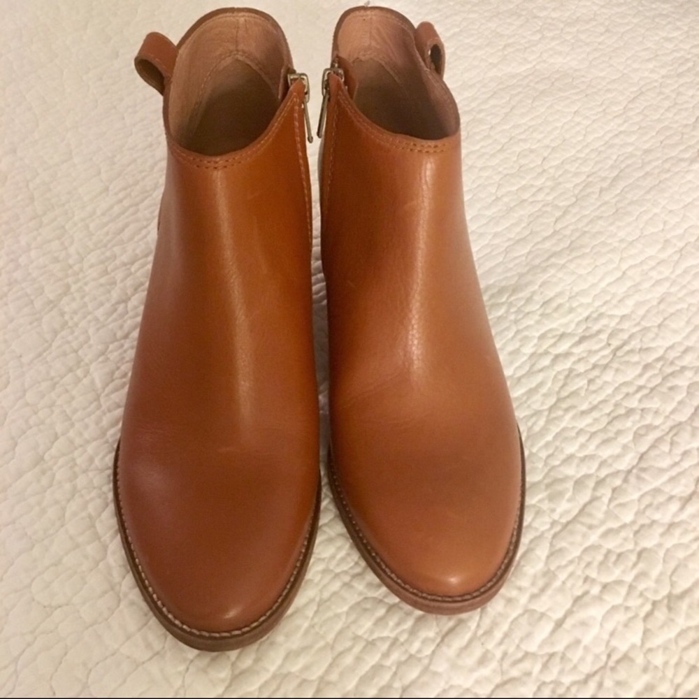 •Madewell• Billie Boot in English Saddle